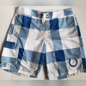 Indianapolis Colts NFL Team Apparel Men Swim Trunks XXL